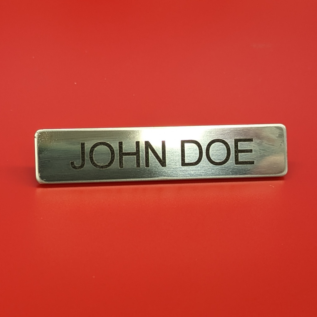 Metal Nametag