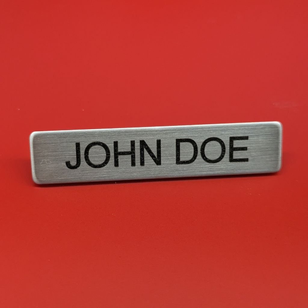 Metal Nametag